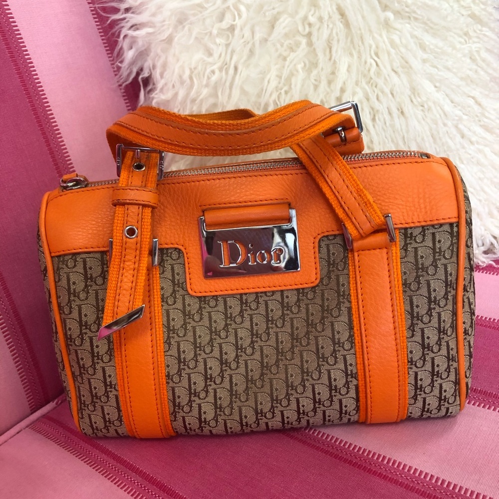 Dior Boston Bag Diorissimo Monogram Satchel